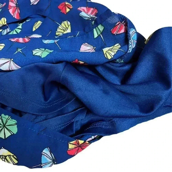 As U Wish Blue Romper with Tie Waist - Size Small - Picture 4 of 10